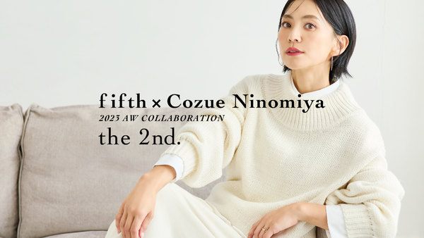 fifth×二宮こずえ2023秋冬コラボアイテム第2弾本日発売！